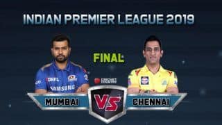 MI vs CSK IPL 2019 Final LIVE: Mumbai Indians beat Chennai Super Kings by a run to clinch record 4th IPL title